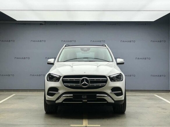 2026 Mercedes-Benz GLE 350 II (V167) Рестайлинг, белый - вид 1