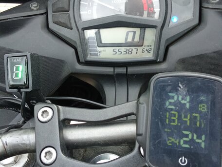 2013 Kawasaki ER-6F (Ninja 650R), белый, 440000 рублей, вид 2