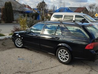 2008 Saab 9-5 I Рестайлинг 2, чёрный, 975000 рублей, вид 2
