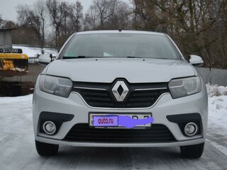 2019 Renault Logan II Рестайлинг, серебристый, 727087 рублей, вид 1