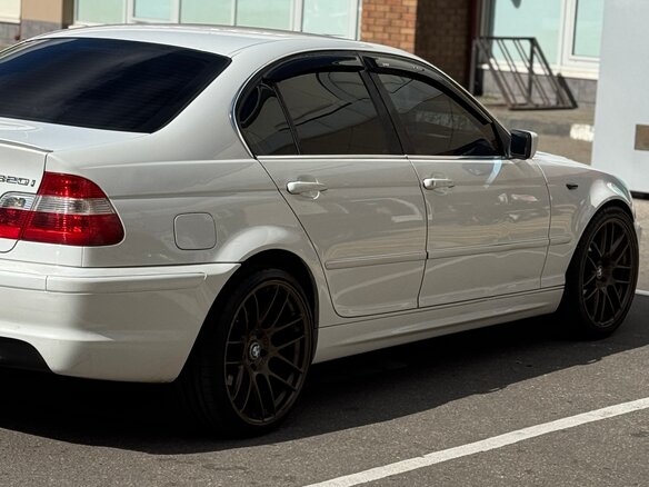 2003 BMW 3 серии 320i IV (E46) Рестайлинг, белый, 580000 рублей - вид 5