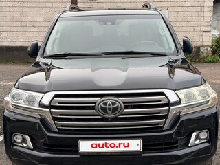 2018 Toyota Land Cruiser 200 Series Рестайлинг 2, чёрный, 6000000 рублей, вид 1