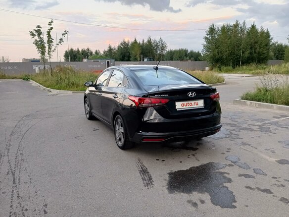 2021 Hyundai Solaris II Рестайлинг, чёрный, 1280000 рублей - вид 12