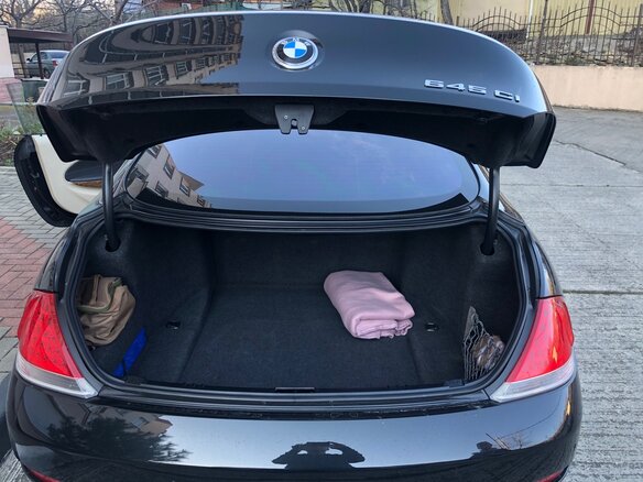 2005 BMW 6 серии 645i II (E63/E64), чёрный - вид 8