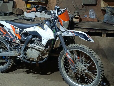 2023 Kayo T2 250 MX, красный, 120000 рублей, вид 2