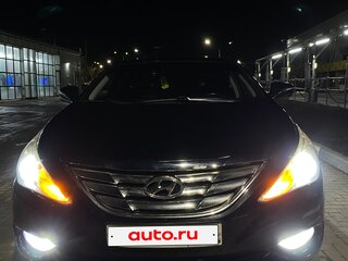 2011 Hyundai Sonata VI (YF), чёрный, 950000 рублей, вид 2