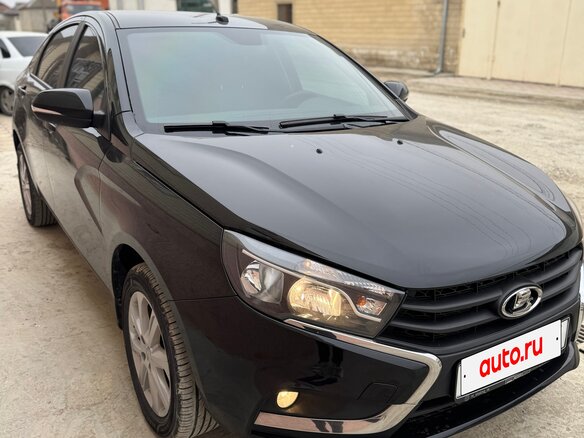 2021 Lada (ВАЗ) Vesta I, чёрный, 1165000 рублей