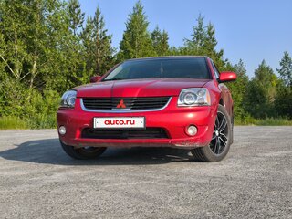 2007 Mitsubishi Galant IX Рестайлинг, красный, 400000 рублей, вид 2