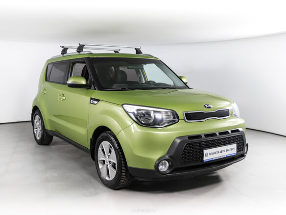 2014 Kia Soul II, зелёный - вид 6