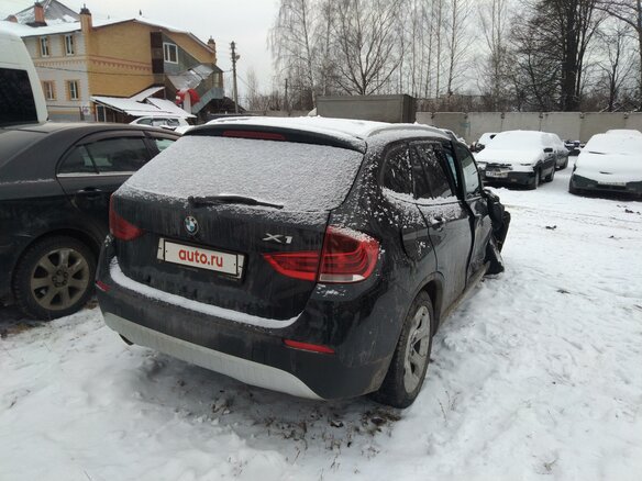 2010 BMW X1 20d I (E84), чёрный - вид 5