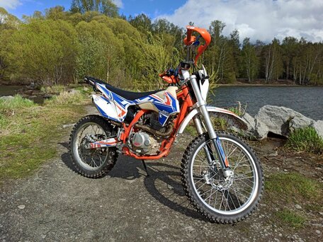 2019 Kayo T2 250 MX, красный, 120000 рублей, вид 1