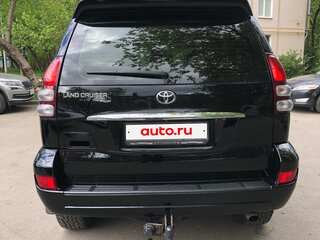 2008 Toyota Land Cruiser Prado 4-speed 120 Series Рестайлинг, чёрный, 2550000 рублей, вид 4