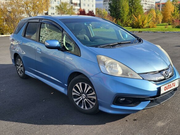 2014 Honda Fit Shuttle I Рестайлинг, голубой, 1100000 рублей - вид 4