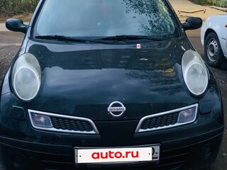 2008 Nissan Micra III (K12), чёрный, 720000 рублей, вид 3