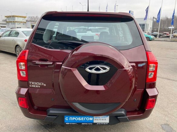 2017 Chery Tiggo 3 I, красный - вид 4