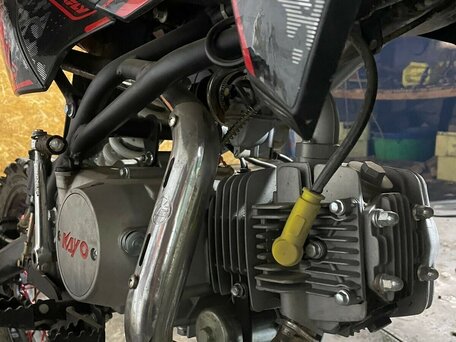 2022 Kayo Basic TT125EM, чёрный, 75000 рублей, вид 1