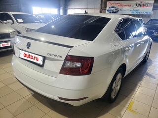 2017 Skoda Octavia III (A7) Рестайлинг, белый, 1990000 рублей, вид 5