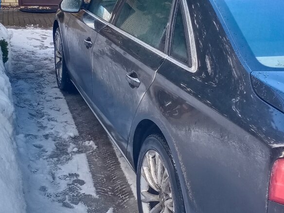 2012 Audi A8 Long III (D4), чёрный - вид 1