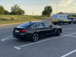 2018 BMW 4 серии Gran Coupe 418d F32/F33/F36 Рестайлинг, серый, 2400000 рублей, вид 3