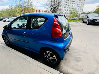 2010 Peugeot 107 I Рестайлинг, синий, 490000 рублей, вид 4