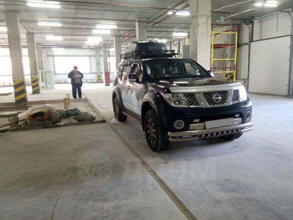 2007 Nissan Pathfinder III, синий - вид 8