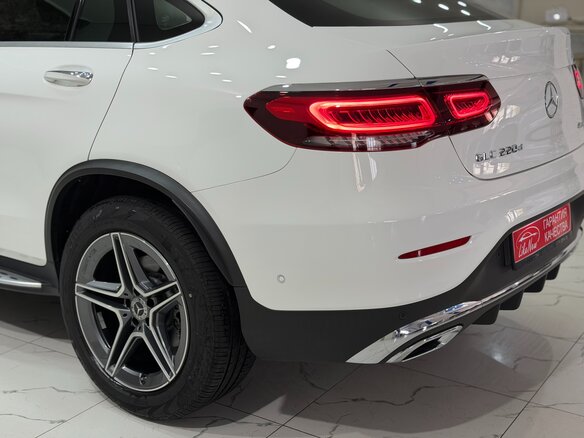 2022 Mercedes-Benz GLC Coupe 220 d I (C253) Рестайлинг, белый - вид 9
