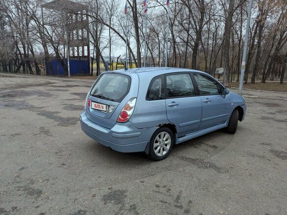 2006 Suzuki Liana I Рестайлинг, синий, 230000 рублей - вид 3