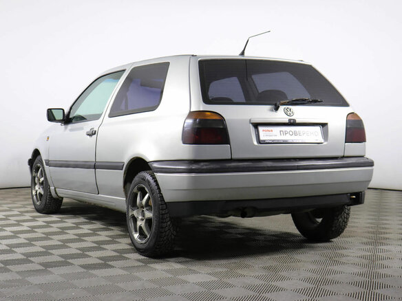 1995 Volkswagen Golf III, серый - вид 6