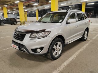 2012 Hyundai Santa Fe II Рестайлинг, серебристый, 1650000 рублей, вид 1