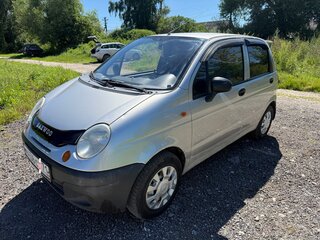 2002 Daewoo Matiz I Рестайлинг, серебристый, 130000 рублей, вид 1