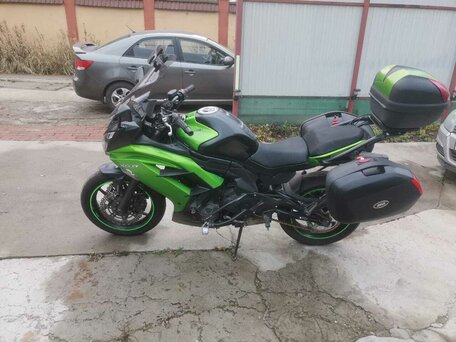 2014 Kawasaki ER-6F (Ninja 650R), зелёный, 578000 рублей, вид 4