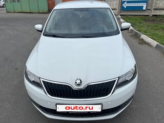 2019 Skoda Rapid I Рестайлинг, белый, 1650000 рублей, вид 1