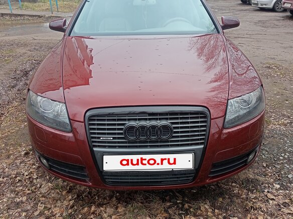 2007 Audi A6 III (C6), красный, 1000000 рублей