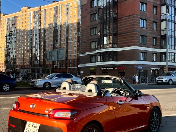 2021 Daihatsu Copen II, оранжевый, 1630000 рублей - вид 9