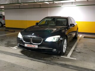2010 BMW 7 серии 750i xDrive V (F01/F02/F04), чёрный, 2500000 рублей, вид 2