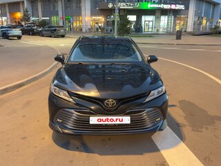 2018 Toyota Camry VIII (XV70), чёрный, 2290000 рублей, вид 3