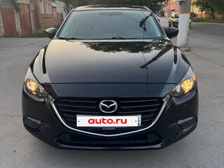2017 Mazda 3 III (BM) Рестайлинг, чёрный, 1490000 рублей, вид 2