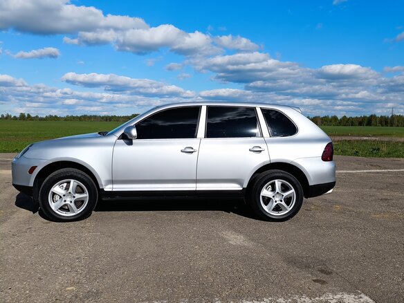 2003 Porsche Cayenne S I (955), серебристый, 780000 рублей - вид 10