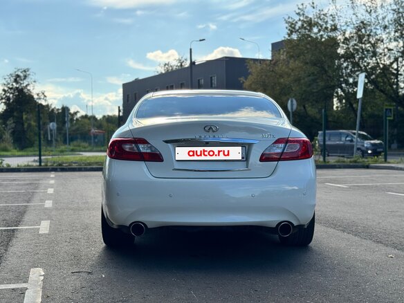2013 Infiniti M M37 IV, белый - вид 5