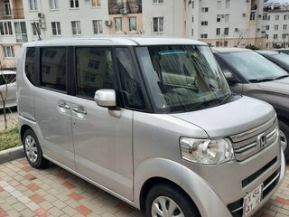 2016 Honda N-BOX+ I Рестайлинг, серебристый, 950000 рублей, вид 2