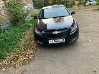 2012 Chevrolet Cruze I, чёрный, 1100000 рублей, вид 1
