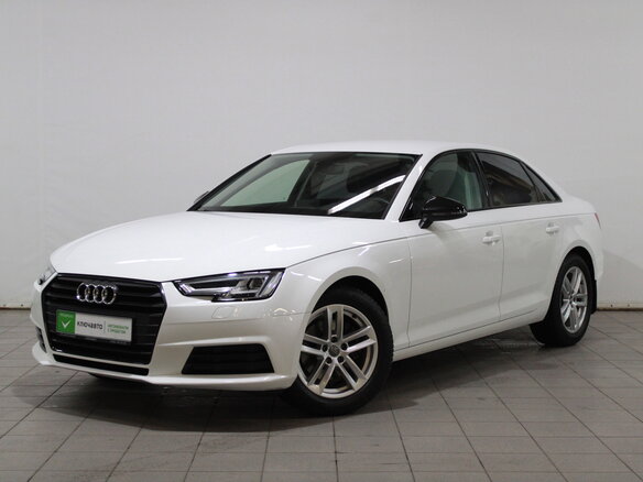 2017 Audi A4 V (B9), белый