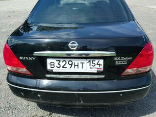2003 Nissan Sunny N16, чёрный, 450000 рублей, вид 3