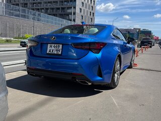 2018 Lexus RC 300 I Рестайлинг, синий, 4250000 рублей, вид 5