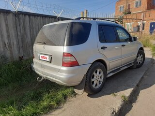 2002 Mercedes-Benz M-Класс 270 I (W163) Рестайлинг, серебристый, 1000000 рублей, вид 3