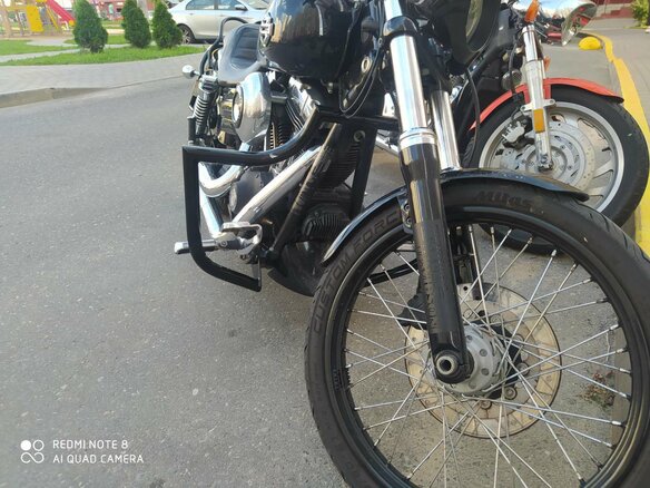 2009 Harley-Davidson Dyna Wide Glide, чёрный, 805000 рублей - вид 11