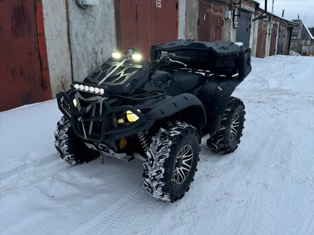 2014 Yamaha Grizzly 700, чёрный, 850000 рублей, вид 2