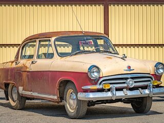 1957 ГАЗ 21 «Волга» 21Г, красный, 1000000 рублей, вид 1