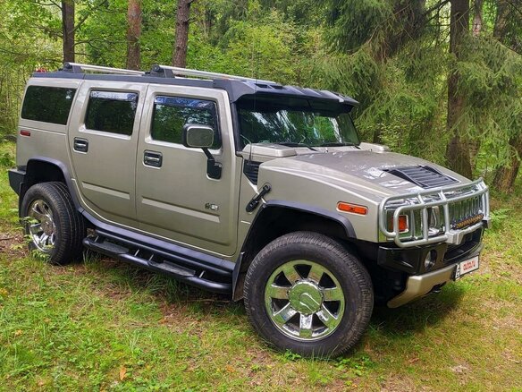 2003 Hummer H2 I, серый, 3990000 рублей - вид 4