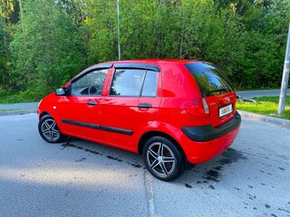 2007 Hyundai Getz I Рестайлинг, красный, 370000 рублей, вид 5